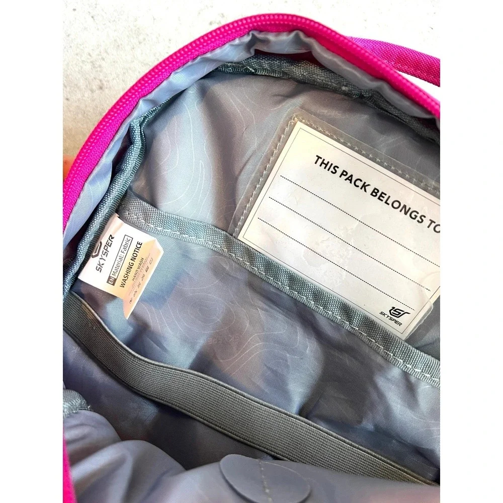 New Skysper Pink Toddler Backpack Kids 10 Outdoor Travel Preschool Gorpcore City